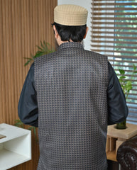 PW003_Dark Grey With Checked