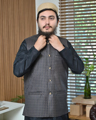 PW003_Dark Grey With Checked