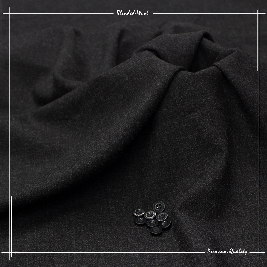 BLENDED WOOL-BLACK ROCK